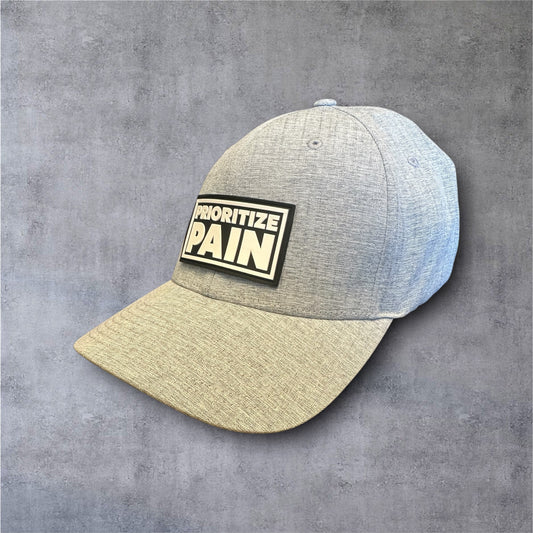 FlexFit Hat - OG PVC Patch - Heather Grey