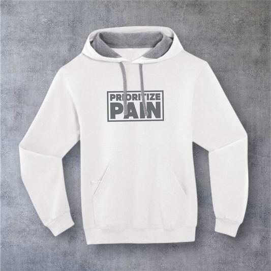 Unisex Hoodie - OG - White/Grey