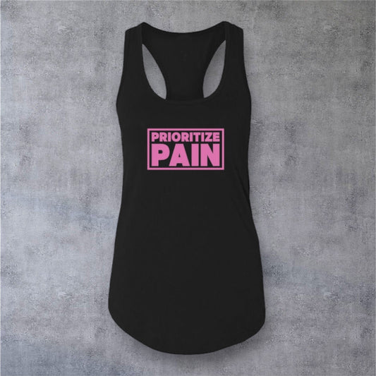 Racerback Tank - OG - Black-Pink