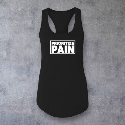 Racerback Tank - OG - Black-White