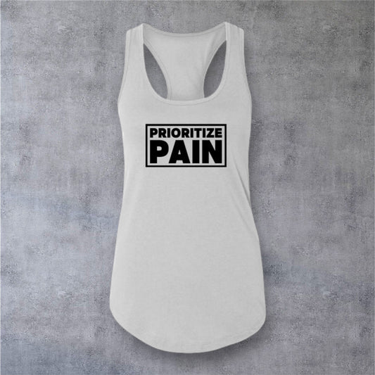 Racerback Tank - OG - Silver-Black