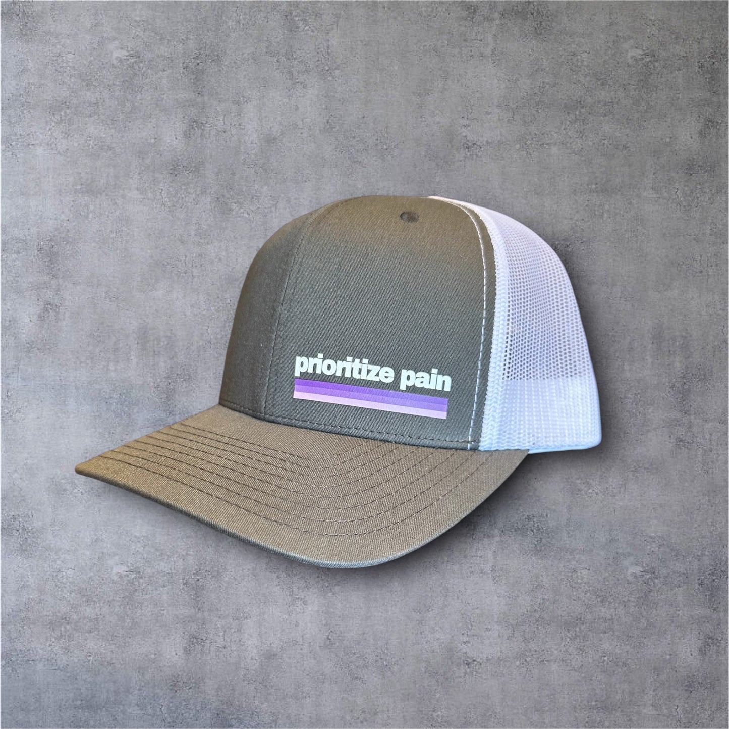 Classic Trucker Hat - Heat Press RETRO PUR - Charcoal/White