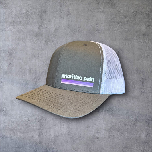 Classic Trucker Hat - Heat Press RETRO PUR - Charcoal/White