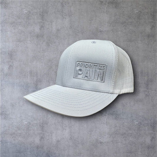 Classic Trucker Hat - Embroidered OG - Silver