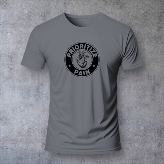 Unisex T - A HEART - Storm/Black