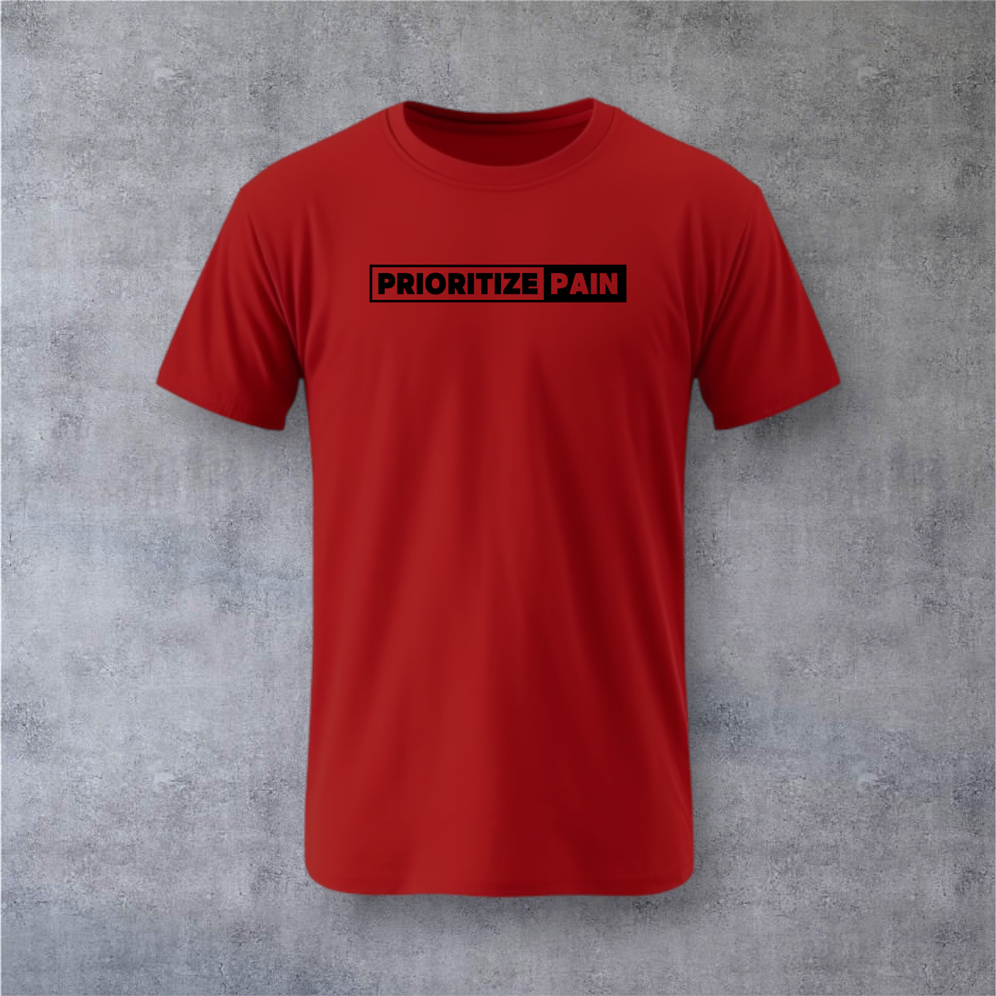 Unisex T - HORIZON - Red/Black